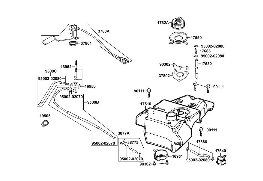 Kymco Scooter Parts, ATVs Scooter Parts, Performance ... tank 150cc scooter wiring diagram 2005 